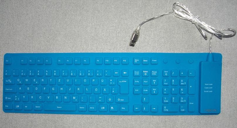 A Flexible Keyboard