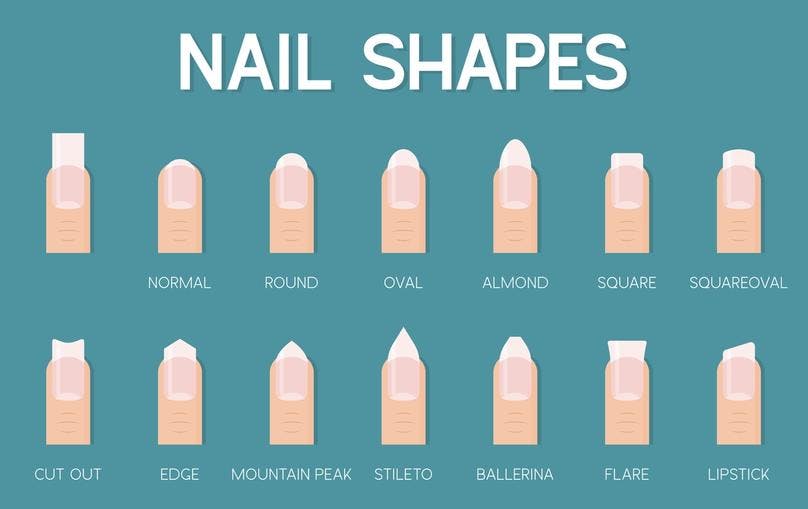 Different types of long nails