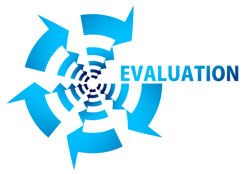 Picture showing an evaluation icon